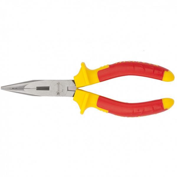 Matrix Длинногубцы прямые Insulated, 160 мм, двухкомпонентные рукоятки Matrix Professional