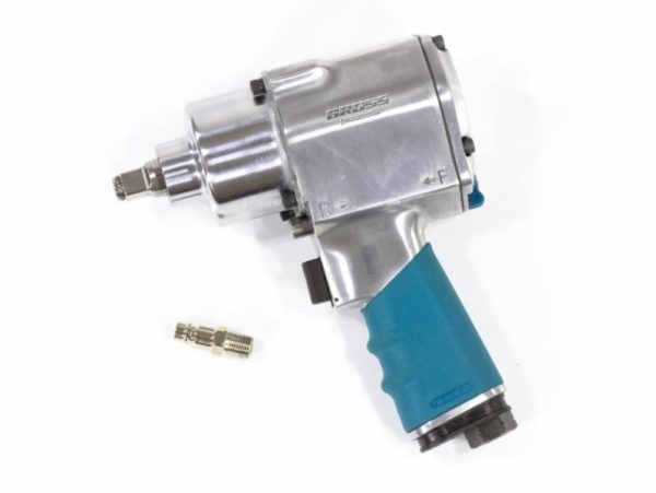 Gross Гайковерт пневматический ударный G1260,1/2, Twin Hammer, 813Нм, 7000 об/мин Gross