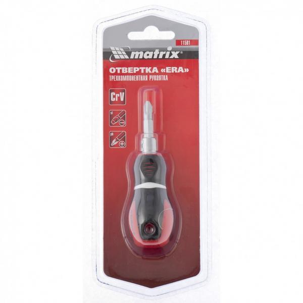Matrix Отвертка комбинированная, SL6/PH2 х 38 мм, CrV, двухкомпонентная рукоятка Matrix Master — изображение 4