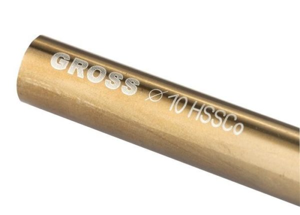 Gross Сверло спиральное по металлу, 10 мм, HSS-Co Gross — изображение 3